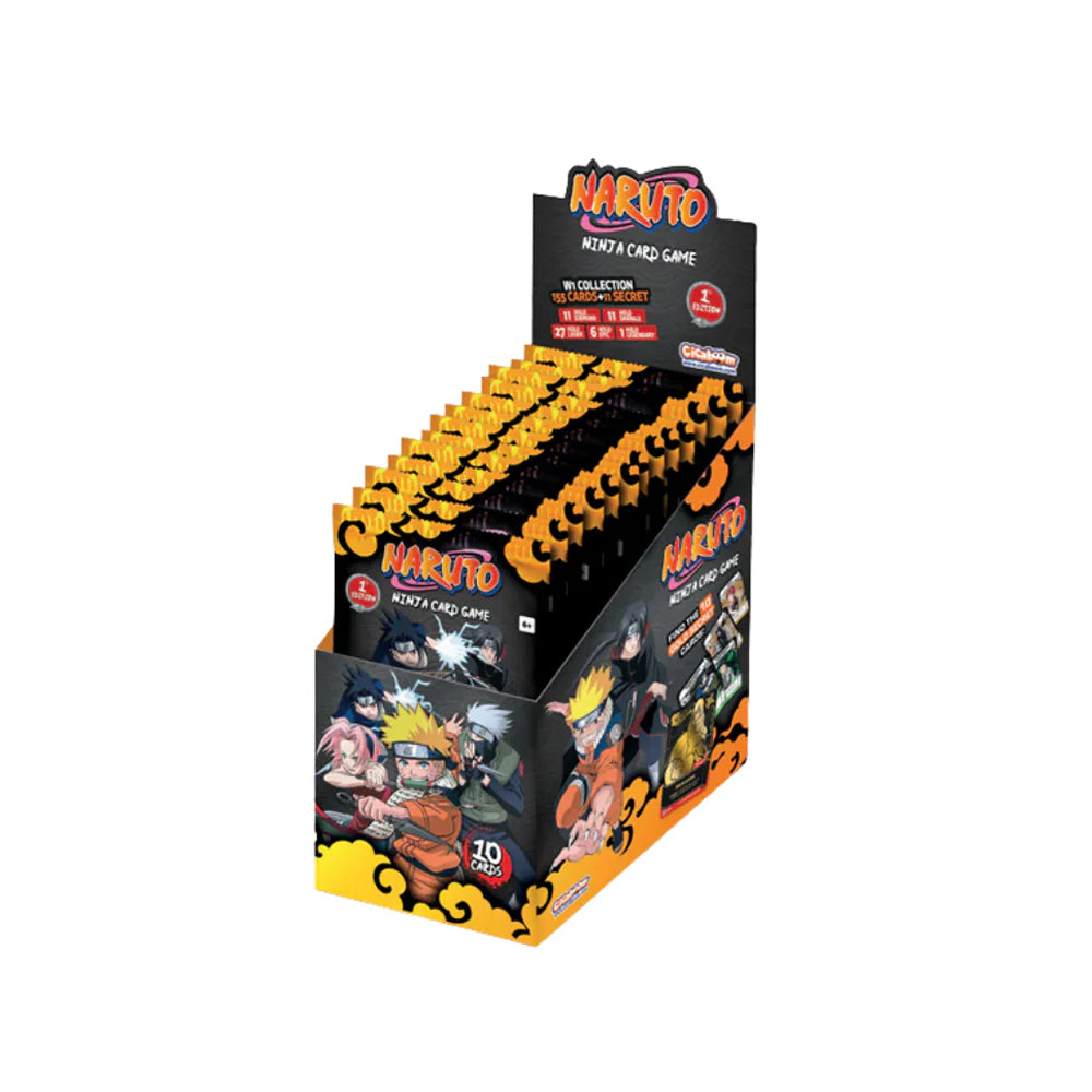 Naruto Mythos TCG: Konoha Shidō First Set Booster Display (1st Edition - English) Caja Sellada