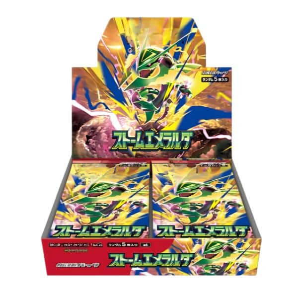 Pokemon Storm Emerald M6 Booster Box Japonesa (30 Sobres) Original Sellada con Shrink